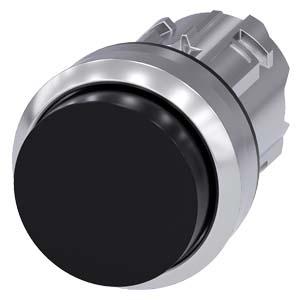 Frontal Botao Met Mom Sal 22Mm Pt 3SU1050-0BB10-0AA0 SIEMENS
