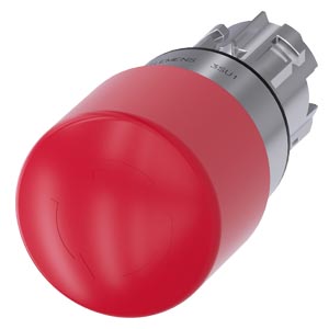Frontal Botao Emer 30Mm Met Rot Des 3SU1050-1GB20-0AA0 SIEMENS