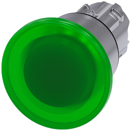 Frontal Botao Cog 40Mm Met Ilu Ret Vd 3SU1051-1BA40-0AA0 SIEMENS