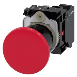 Botao Cog 40Mm Pla Mola 1Nf Pux Des Vm 3SU1100-1BA20-3CA0 SIEMENS