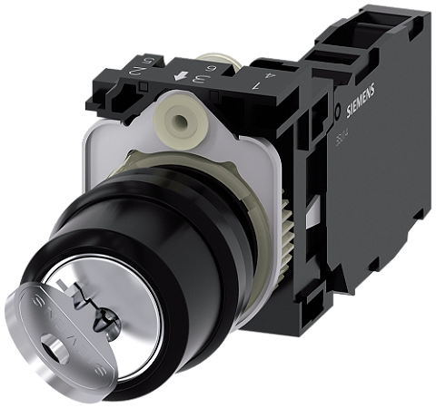 Comut Pla Chv Ron 2Pos Ret Para 1Na+1Nf 3SU1100-4BF11-1FA0 SIEMENS
