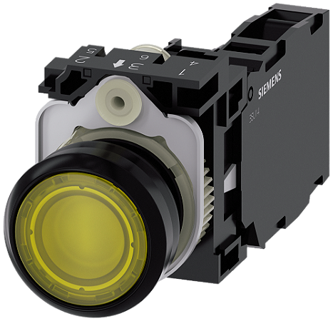 Botao Pla Ilu 24V Mom Para 1Na+1Nf Am 3SU1102-0AB30-1FA0 SIEMENS