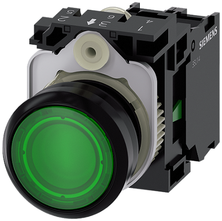Botao Pla Ilu 230V Mom Para 1Na Vd 3SU1106-0AB40-1BA0 SIEMENS