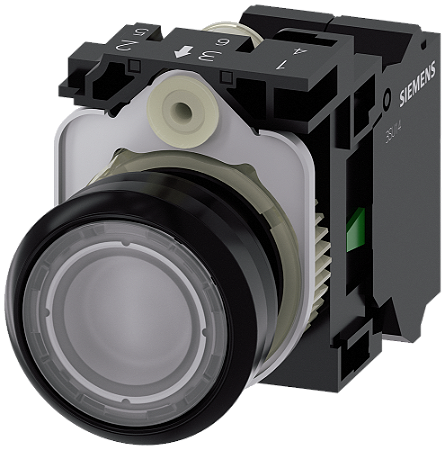 Botao Pla Ilu 230V Mom Mola 1Na Tr 3SU1106-0AB70-3BA0 SIEMENS