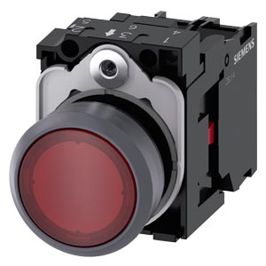 Botao Ilu 24V Mom 1Nf Vm Pla C/ Na. Met 3SU1132-0AB20-1CA0 SIEMENS