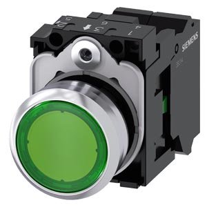 Botao Met Ilu 24V Mom Mola 1Na Vd 3SU1152-0AB40-3BA0 SIEMENS