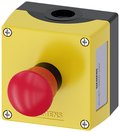 Botoeira 22Mm Plastica Tampa Ama 1Bot 3SU1801-0NA00-2AA2 SIEMENS