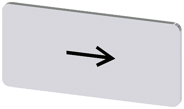 Placa De Ident. Auto Adesiva Ou Encaixe 3SU1900-0AC81-0QR0 SIEMENS