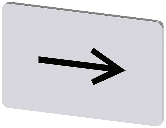 Placa De Ident. Auto Adesiva Ou Encaixe 3SU1900-0AD81-0QR0 SIEMENS