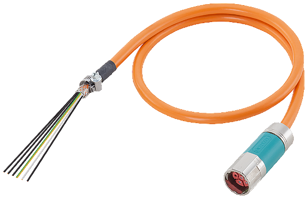 Cabo Pot 25M Com Conectores 4X1.5+2X1.5 6FX8002-5DG10-1CF0 SIEMENS