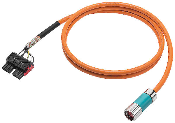 Cabo Pot 19M C/ Conectores 4X1,5(2X1.5)C 6FX8002-5DN06-1BK0 SIEMENS