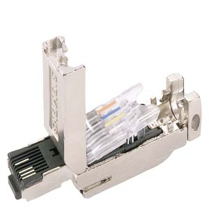Conector Ethernet Rj45 2X2 180°, 10 Pcs. 6GK1901-1BB10-2AB0 SIEMENS