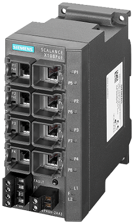 Scalance X108Poe 6GK5108-0PA00-2AA3 SIEMENS