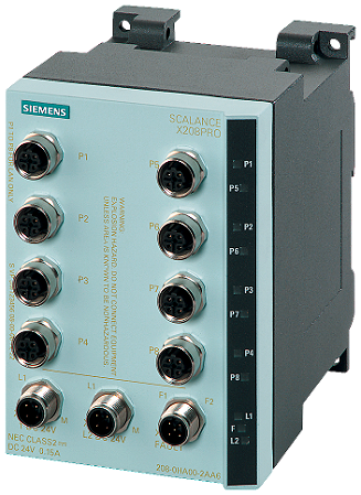 Scalance X208Pro 6GK5208-0HA10-2AA6 SIEMENS