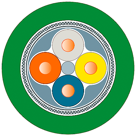 Cabo Profinet 2X2 Rob. P/ M 6XV1841-2A SIEMENS