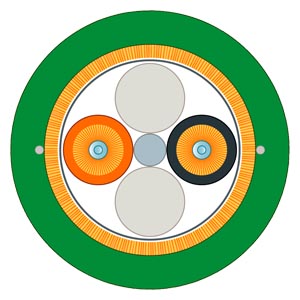 Cabo Fo Plástico Pcf Trailing 6XV1861-2C SIEMENS