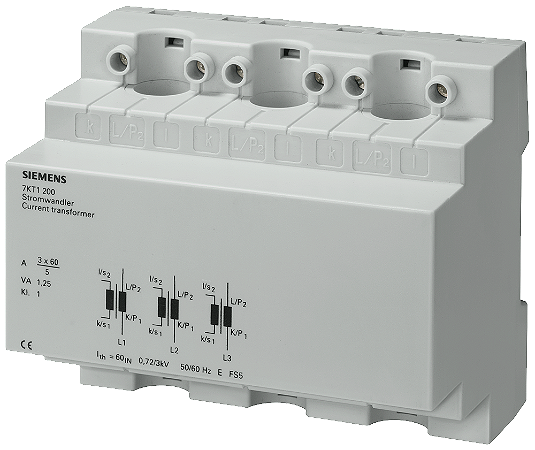 Trafo De Corrente 3X100/5A 7Kt1 201 7KT1201 SIEMENS