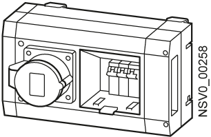 Busway Bd01Ak2M1/Cee165A163 Tapoff BVP:034280 SIEMENS