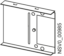 Busway Bd01Ef End Flange BVP:611071 SIEMENS