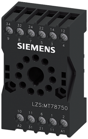 Base P/ Rele Plugin LZS:MT78750 SIEMENS