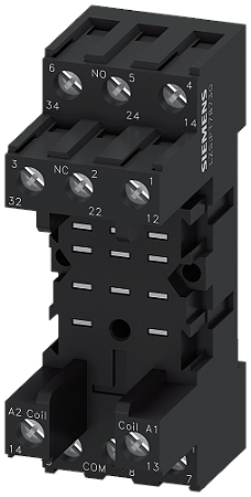 Base P/ Rele Plugin 3 Rev LZS:PT78730 SIEMENS