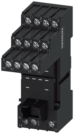 Base P/ Rele Plugin 4 Rev LZS:PT78742 SIEMENS