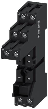 Base P/ Rele Plugin 1/2 Rev LZS:RT78726 SIEMENS