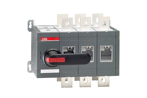 Chave Comutadora Tripolar I 0 Ii 800A 600V Acionamento Manual OT800E03CP 1SCA022785R6300 ABB