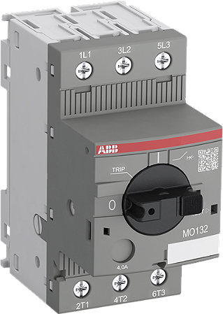 Disjuntor Motor Tripolar 690V In=16 20A Fixo Ics=50Ka (230Vca) Ics=3Ka (440Vca) Modelo Mo132 6.3 Somente Proteção Magnética MO132-6,3 1SAM360000R1009 ABB