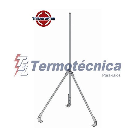 Termocaptor 1M Galv. A Fogo Tel-961 Termotécnica