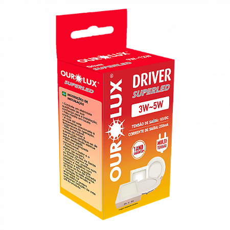 Driver Para Plafon Led 12/9W 03806 Ourolux
