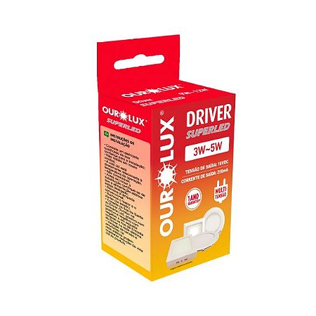 Driver Para Plafon Led 5/3W 03808 Ourolux