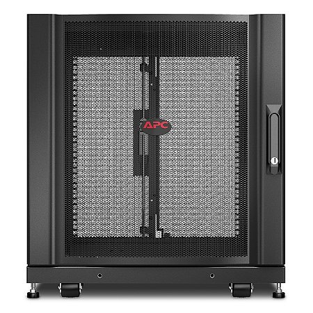 Apc Netshelter Sx 12U Server Rack Enclosure 600Mm X 1070Mm W/ Sides Black AR3103 SCHNEIDER