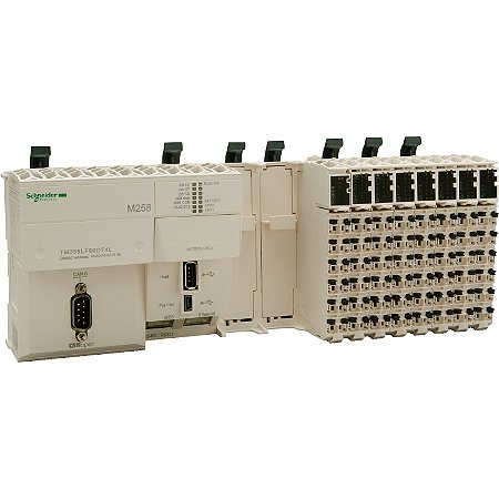 Controlador Lógico Programável - 38 Entradas / Digitais - Saídas Source (Pnp) - Modbus Tcp/Ethernet Ip/Canopen - 24 Vdc TM258LF66DT4L SCHNEIDER