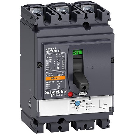 Disjuntor Nsx250R Ma 150A 3P3D LV433500 SCHNEIDER