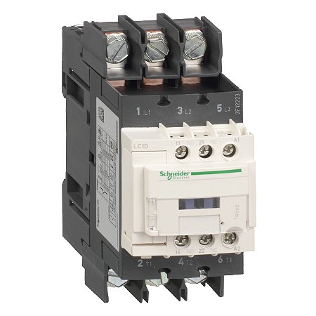 Contator Tripolar Tesys D Everlink 40A 1Na+1Nf Olhal 220Vca LC1D40A6M7 SCHNEIDER