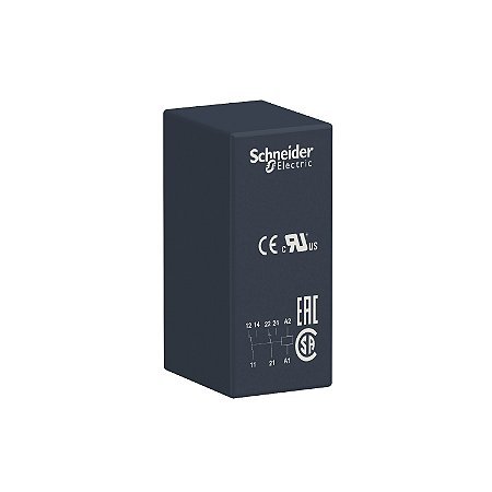 Relé De Interface, 8A, 2Naf, 24Vcc RSB2A080BD SCHNEIDER