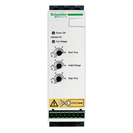 Partida Suave Eletrônica Ats01 - 22 A - 380-415 Vac ATS01N222QN SCHNEIDER