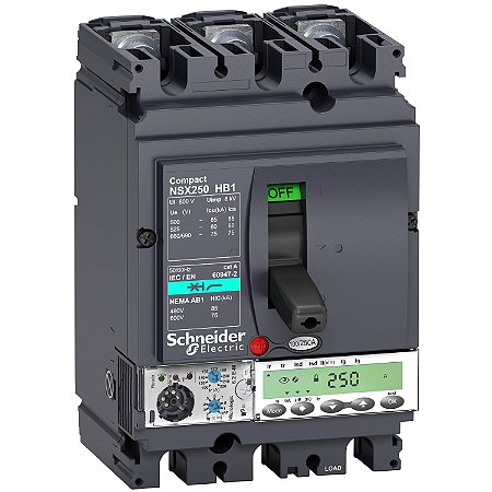 Disjuntor Nsx250Hb1 Micrologic6.2E M 150A 3P3D LV433560 SCHNEIDER