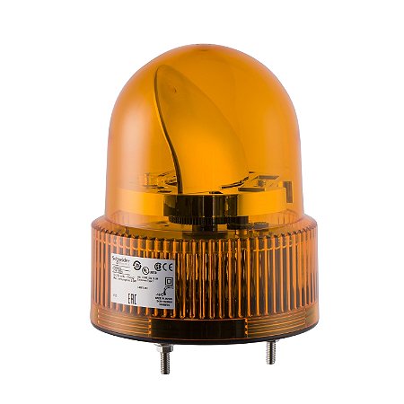 Farol Rotativo D120 Com Sirene 24Vcc Laranja XVR12B05S SCHNEIDER