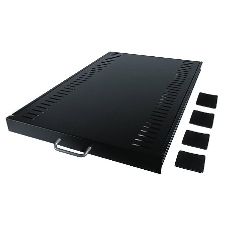 Prateleira Deslizante Preta Para 45,5 Kg AR8123BLK SCHNEIDER