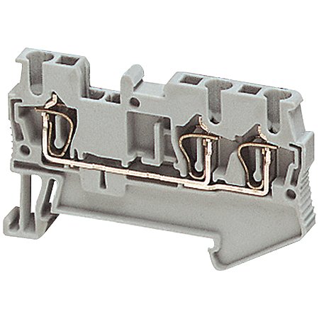 Conector Mola Seccao 2.5Mm2 3 Pontos Cinza NSYTRR23 SCHNEIDER