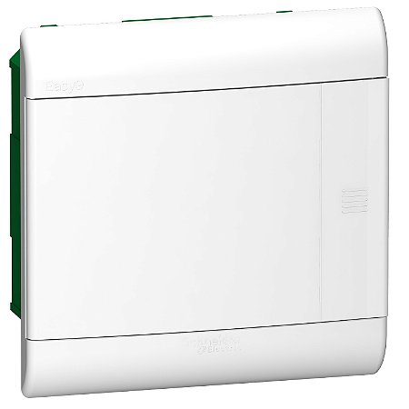 Quadro De Distribuicao Easy9 1 Fila 8 Modulos Embutir Porta Opaca (Fabricado Zf) EZ9E3308 SCHNEIDER