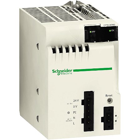 Modulo X80 - Fonte 110/240Vac - 20W BMXCPS2000 SCHNEIDER