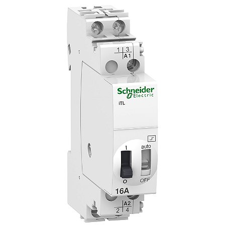 Rele De Impulso (Telerruptor) Acti9 Itl16A 2Na 48Vac 50-60Hz 24Vdc A9C30212 SCHNEIDER