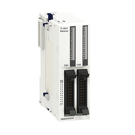 Módulo De Saídas Digitais - 32 Saídas - Source - 24 Vdc - Conector He10 TM2DDO32TK SCHNEIDER