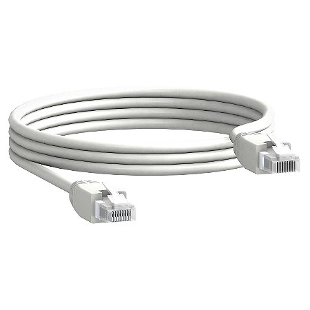 10 Cabos Machos Rj45/Rj45 0.6M TRV00806 SCHNEIDER