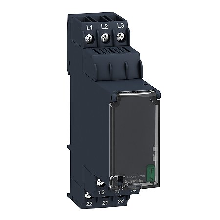 Modular 3-Phase Supply Control Relay, 8 A, 2 Co, 183…528 V Ac RM22TG20 SCHNEIDER