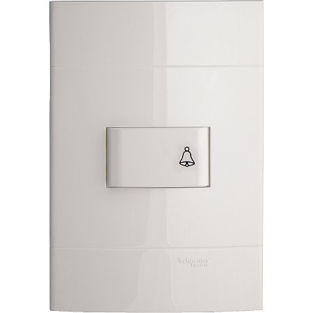Conjunto Pulsador Campainha 10A 250V Pl/Br PRM044061 SCHNEIDER