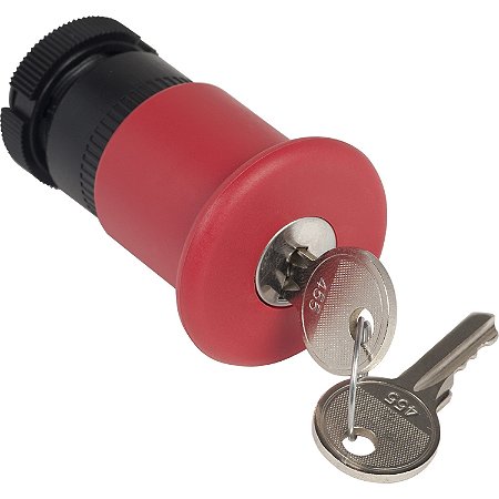 Cabecote Para Botao 22Mm Plastico Soco Brusco Destr Chave .D40Mm ZA2BS944 SCHNEIDER